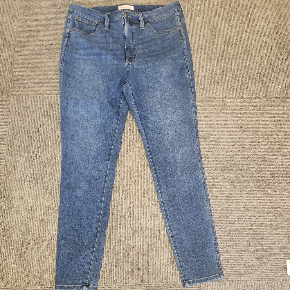 Madewell High Rise Skinny Jeans Size 31